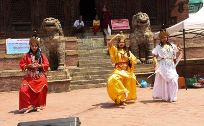  वसन्तपुर शिवपार्वती डबलीमा परम्परागत चर्या नृत्य [तस्बिरसहित] 